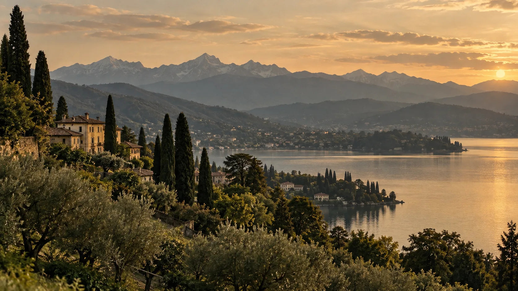 Paesaggio italiano di concept; la sede nell’area di Varese è in definizione